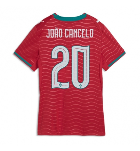 Portugal Joao Cancelo #20 Heimtrikot Frauen WM 2026 Kurzarm Portugal Joao Cancelo #20 Heimtrikot Frauen WM 2026 Kurzarm