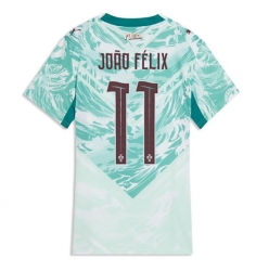 Portugal Joao Felix #11 Auswärtstrikot Frauen WM 2026 Kurzarm