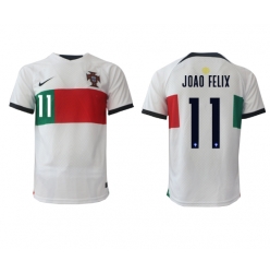 Portugal Joao Felix #11 Auswärtstrikot WM 2022 Kurzarm