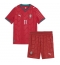 Portugal Joao Felix #11 Heimtrikot Kinder WM 2026 Kurzarm (+ kurze hosen)