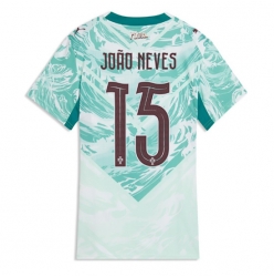 Portugal Joao Neves #15 Auswärtstrikot Frauen WM 2026 Kurzarm