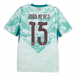 Portugal Joao Neves #15 Auswärtstrikot WM 2026 Kurzarm
