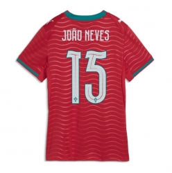 Portugal Joao Neves #15 Heimtrikot Frauen WM 2026 Kurzarm