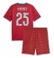 Portugal Nuno Mendes #25 Heimtrikot Kinder WM 2026 Kurzarm (+ kurze hosen)