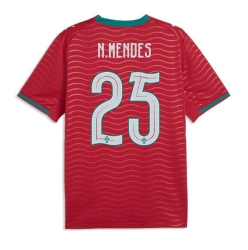 Portugal Nuno Mendes #25 Heimtrikot WM 2026 Kurzarm