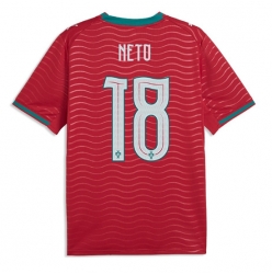 Portugal Pedro Neto #18 Heimtrikot WM 2026 Kurzarm