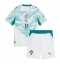 Portugal Rafael Leao #17 Auswärtstrikot Kinder WM 2026 Kurzarm (+ kurze hosen)