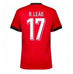 Portugal Rafael Leao #17 Heimtrikot EM 2024 Kurzarm