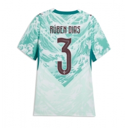 Portugal Ruben Dias #3 Auswärtstrikot Frauen WM 2026 Kurzarm