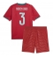 Portugal Ruben Dias #3 Heimtrikot Kinder WM 2026 Kurzarm (+ kurze hosen)