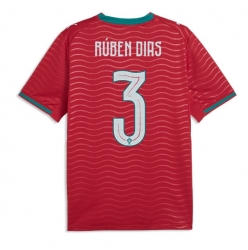 Portugal Ruben Dias #3 Heimtrikot WM 2026 Kurzarm