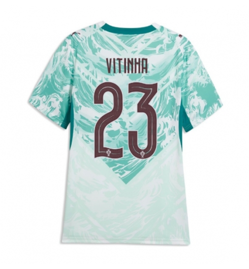 Portugal Vitinha #23 Auswärtstrikot Frauen WM 2026 Kurzarm Portugal Vitinha #23 Auswärtstrikot Frauen WM 2026 Kurzarm