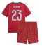 Portugal Vitinha #23 Heimtrikot Kinder WM 2026 Kurzarm (+ kurze hosen)