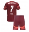 RB Leipzig Antonio Nusa #7 Auswärtstrikot Kinder 2024-25 Kurzarm (+ kurze hosen)