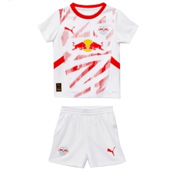 RB Leipzig Heimtrikot Kinder 2024-25 Kurzarm (+ kurze hosen)