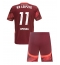 RB Leipzig Lois Openda #11 Auswärtstrikot Kinder 2024-25 Kurzarm (+ kurze hosen)