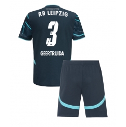 RB Leipzig Lutsharel Geertruida #3 3rd trikot Kinder 2024-25 Kurzarm (+ kurze hosen)