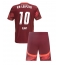RB Leipzig Xavi Simons #10 Auswärtstrikot Kinder 2024-25 Kurzarm (+ kurze hosen)
