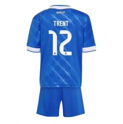 Real Madrid Alexander-Arnold #12 3rd trikot Kinder 2025-26 Kurzarm (+ kurze hosen)