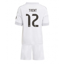 Real Madrid Alexander-Arnold #12 Heimtrikot Kinder 2025-26 Kurzarm (+ kurze hosen)
