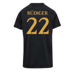 Real Madrid Antonio Rudiger #22 3rd trikot Frauen 2023-24 Kurzarm