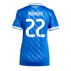 Real Madrid Antonio Rudiger #22 3rd trikot Frauen 2025-26 Kurzarm
