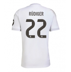 Real Madrid Antonio Rudiger #22 Heimtrikot 2025-26 Kurzarm
