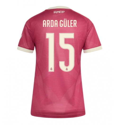 Real Madrid Arda Guler #15 3rd trikot Frauen 2026-27 Kurzarm Real Madrid Arda Guler #15 3rd trikot Frauen 2026-27 Kurzarm