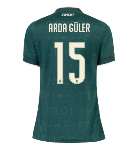 Real Madrid Arda Guler #15 Auswärtstrikot Frauen 2026-27 Kurzarm Real Madrid Arda Guler #15 Auswärtstrikot Frauen 2026-27 Kurzarm