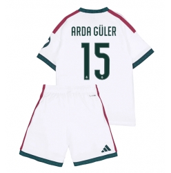 Real Madrid Arda Guler #15 Heimtrikot Kinder 2026-27 Kurzarm (+ kurze hosen)
