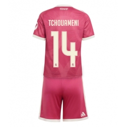 Real Madrid Aurelien Tchouameni #14 3rd trikot Kinder 2026-27 Kurzarm (+ kurze hosen)