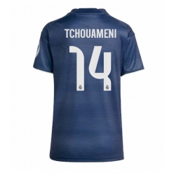 Real Madrid Aurelien Tchouameni #14 Auswärtstrikot Frauen 2025-26 Kurzarm
