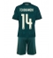 Real Madrid Aurelien Tchouameni #14 Auswärtstrikot Kinder 2026-27 Kurzarm (+ kurze hosen)
