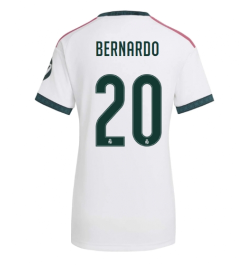 Real Madrid Bernardo Silva #20 Heimtrikot Frauen 2026-27 Kurzarm Real Madrid Bernardo Silva #20 Heimtrikot Frauen 2026-27 Kurzarm