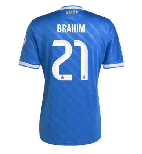Real Madrid Brahim Diaz #21 3rd trikot 2025-26 Kurzarm Real Madrid Brahim Diaz #21 3rd trikot 2025-26 Kurzarm