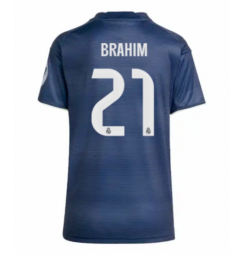 Real Madrid Brahim Diaz #21 Auswärtstrikot Frauen 2025-26 Kurzarm Real Madrid Brahim Diaz #21 Auswärtstrikot Frauen 2025-26 Kurzarm