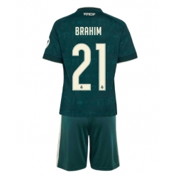 Real Madrid Brahim Diaz #21 Auswärtstrikot Kinder 2026-27 Kurzarm (+ kurze hosen)