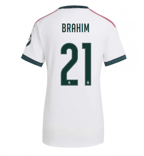 Real Madrid Brahim Diaz #21 Heimtrikot Frauen 2026-27 Kurzarm Real Madrid Brahim Diaz #21 Heimtrikot Frauen 2026-27 Kurzarm