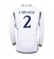 Real Madrid Daniel Carvajal #2 Heimtrikot 2023-24 Langarm