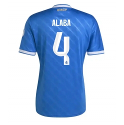 Real Madrid David Alaba #4 3rd trikot 2025-26 Kurzarm