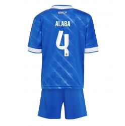 Real Madrid David Alaba #4 3rd trikot Kinder 2025-26 Kurzarm (+ kurze hosen)