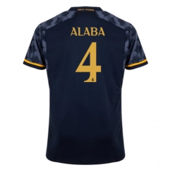 Real Madrid David Alaba #4 Auswärtstrikot 2023-24 Kurzarm