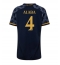Real Madrid David Alaba #4 Auswärtstrikot Frauen 2023-24 Kurzarm