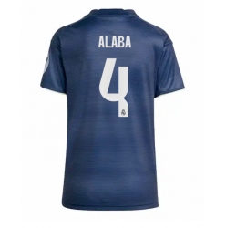 Real Madrid David Alaba #4 Auswärtstrikot Frauen 2025-26 Kurzarm