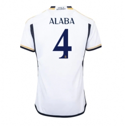 Real Madrid David Alaba #4 Heimtrikot 2023-24 Kurzarm