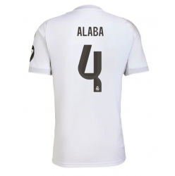 Real Madrid David Alaba #4 Heimtrikot 2025-26 Kurzarm