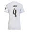 Real Madrid David Alaba #4 Heimtrikot Frauen 2025-26 Kurzarm