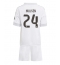 Real Madrid Dean Huijsen #24 Heimtrikot Kinder 2025-26 Kurzarm (+ kurze hosen)