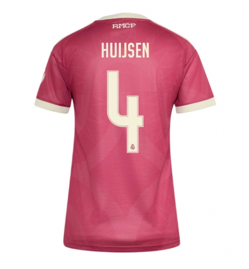 Real Madrid Dean Huijsen #4 3rd trikot Frauen 2026-27 Kurzarm Real Madrid Dean Huijsen #4 3rd trikot Frauen 2026-27 Kurzarm