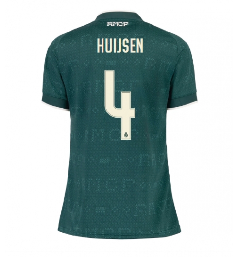 Real Madrid Dean Huijsen #4 Auswärtstrikot Frauen 2026-27 Kurzarm Real Madrid Dean Huijsen #4 Auswärtstrikot Frauen 2026-27 Kurzarm